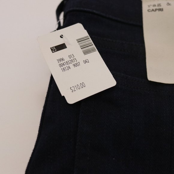 Rag & Bone Classic Dark Blue Skinny Jeans - NWT - Picture 3 of 10